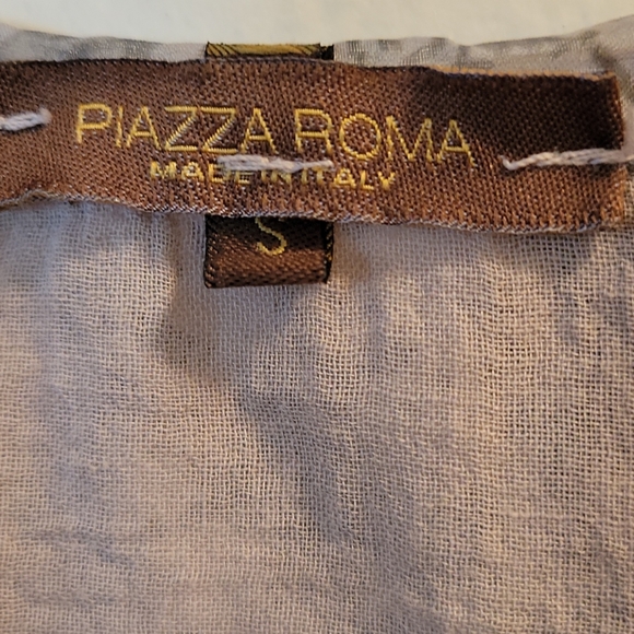 Piazza Roma Sz Small Blouse Shirt Top - Picture 5 of 6